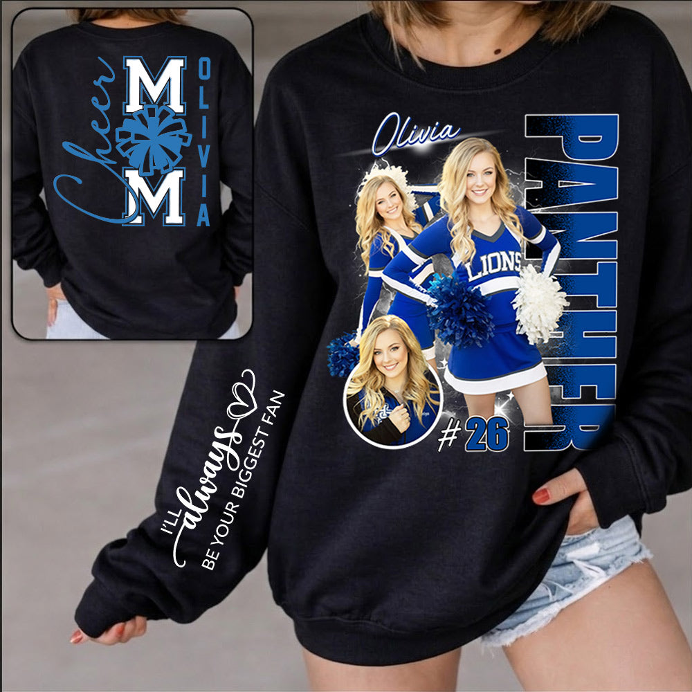 Cheerleading Mom - I'll Always Be Your Biggest Fan - Personalized Shirt For Cheerleading Lovers T1807