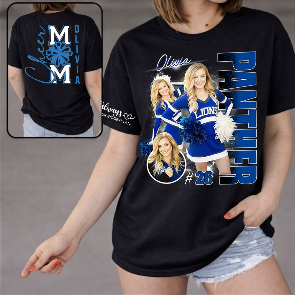 Cheerleading Mom - I'll Always Be Your Biggest Fan - Personalized Shirt For Cheerleading Lovers T1807