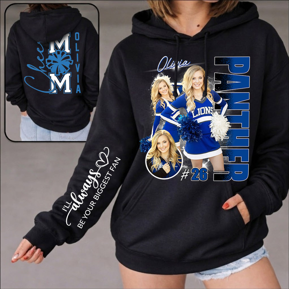 Cheerleading Mom - I'll Always Be Your Biggest Fan - Personalized Shirt For Cheerleading Lovers T1807