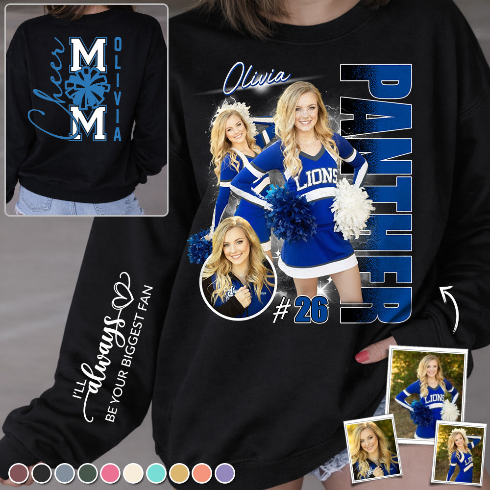 Cheerleading Mom - I'll Always Be Your Biggest Fan - Personalized Shirt For Cheerleading Lovers T1807