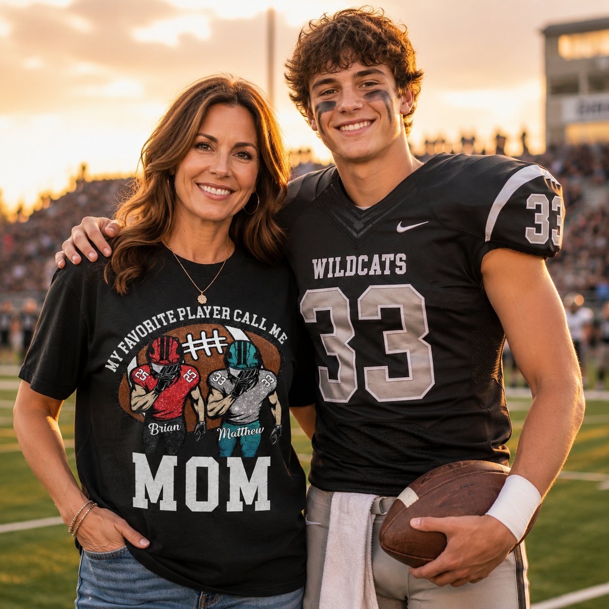 My Favorite Player Call Me Mom Grandma Personalized Football Mom Grandma Shirt Gift For Sport Family T1807 TH23