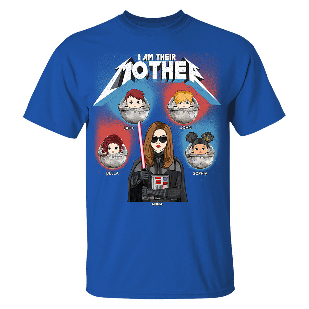 I Am Their Mother - Personalized Shirt For Mom Custom Nickname With Kids Gift Hv01