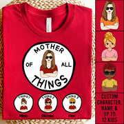 Grandma Of All Things Personalized Shirt - Mother's Day, Birthday Gift For Mom Li29