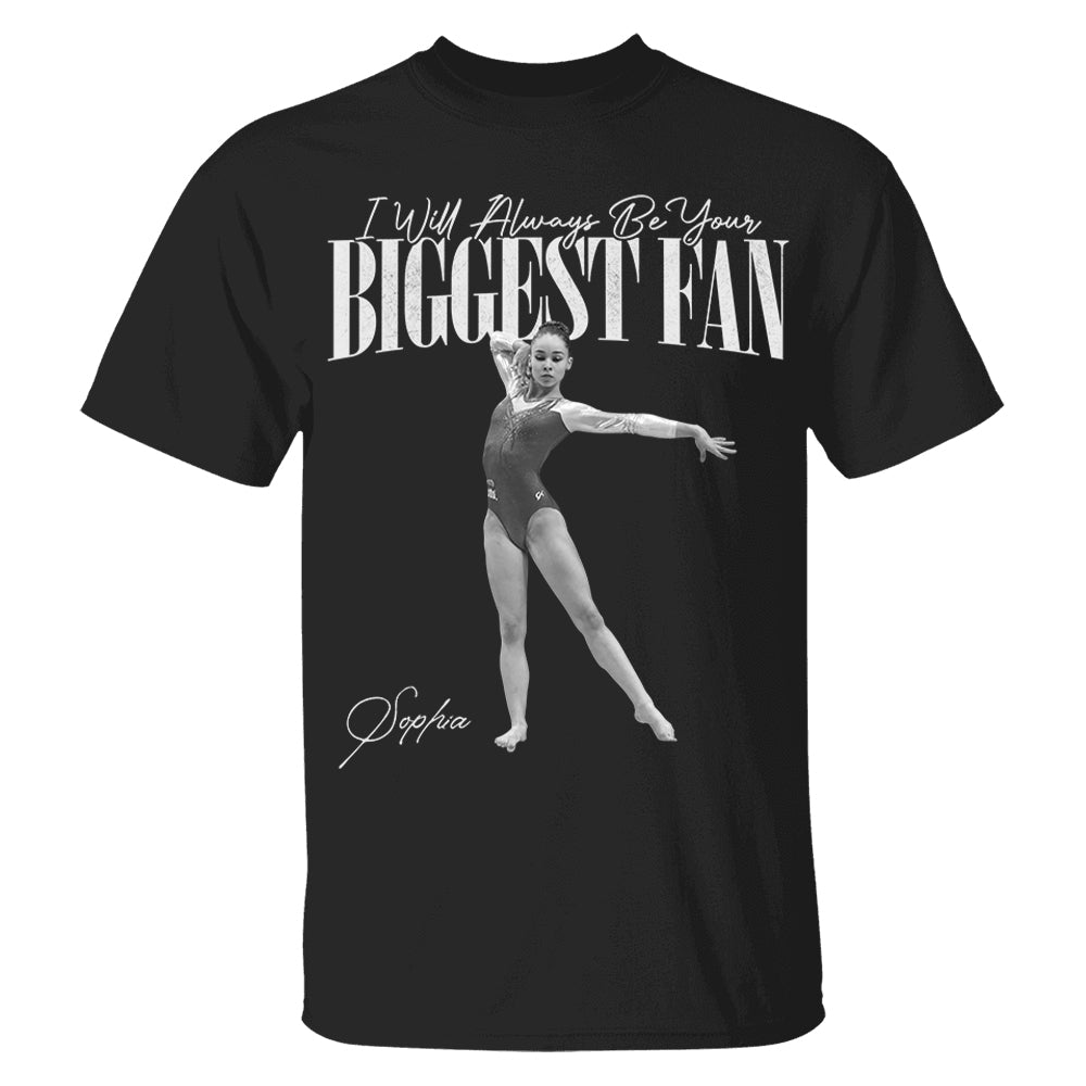 I'll Always Be Your Biggest Fan - Washed Tee Retro Bootleg Shirt For Gymnast A2110 Li29