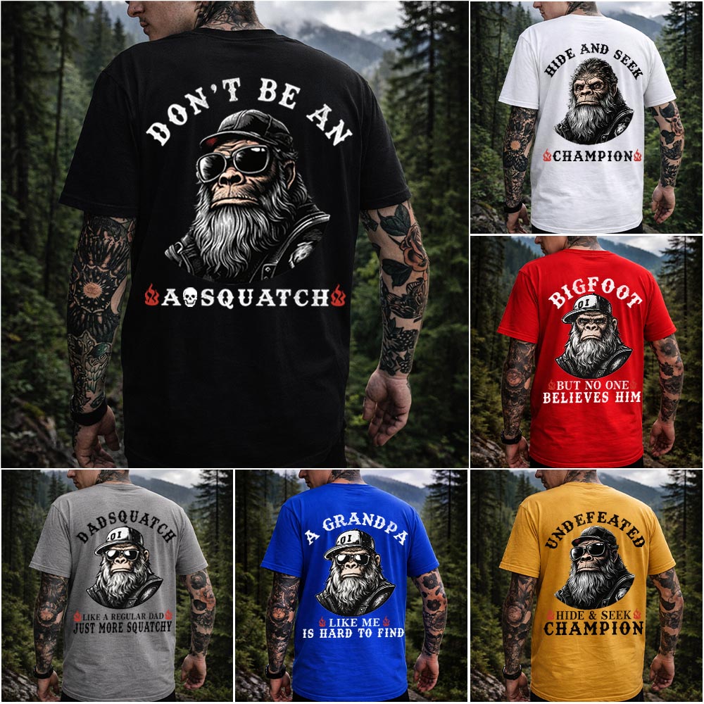 Perfect Personalized Shirt for Bigfoot Lovers