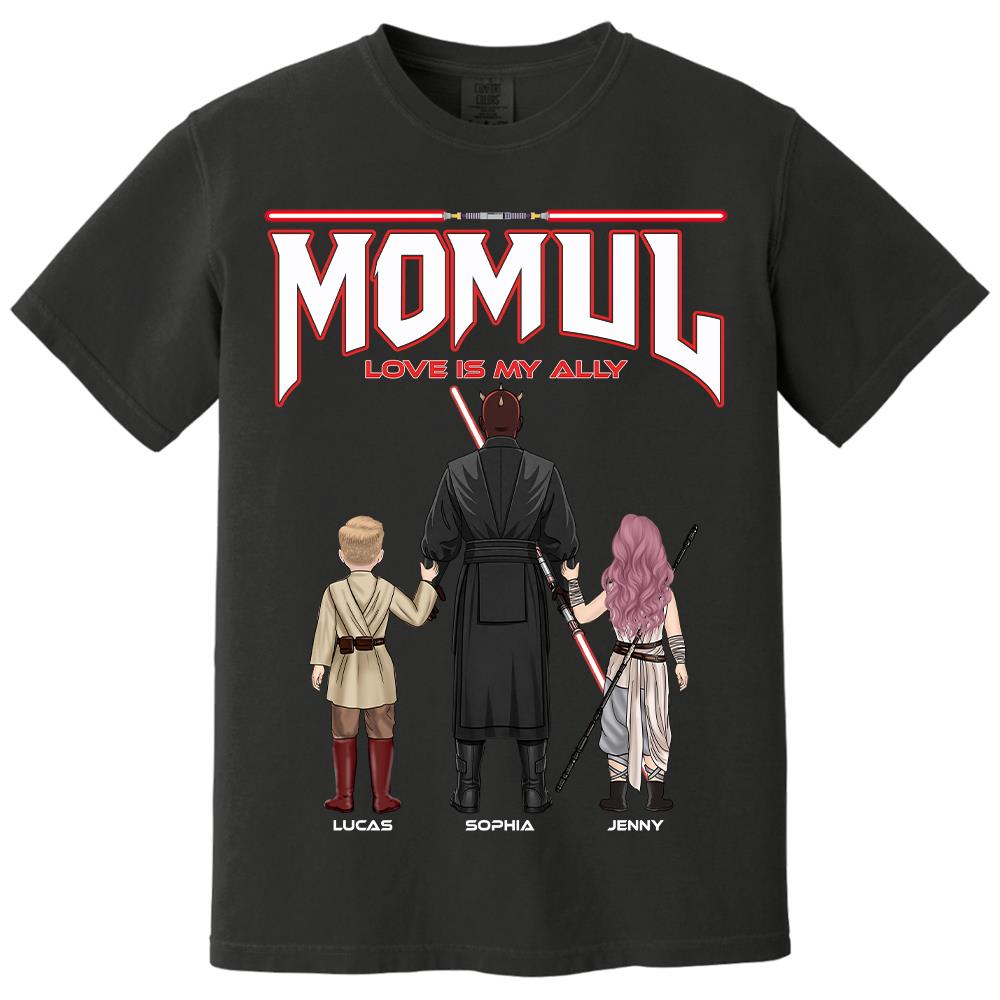 Personalized Darth Momul – Best Mom in the Galaxy Shirt For Mom - Custom Mother's Day Gift 2026 Hv01