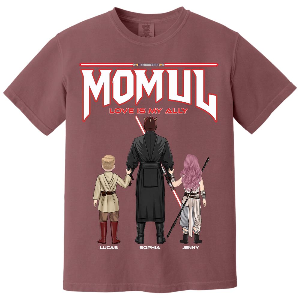 Personalized Darth Momul – Best Mom in the Galaxy Shirt For Mom - Custom Mother's Day Gift 2026 Hv01