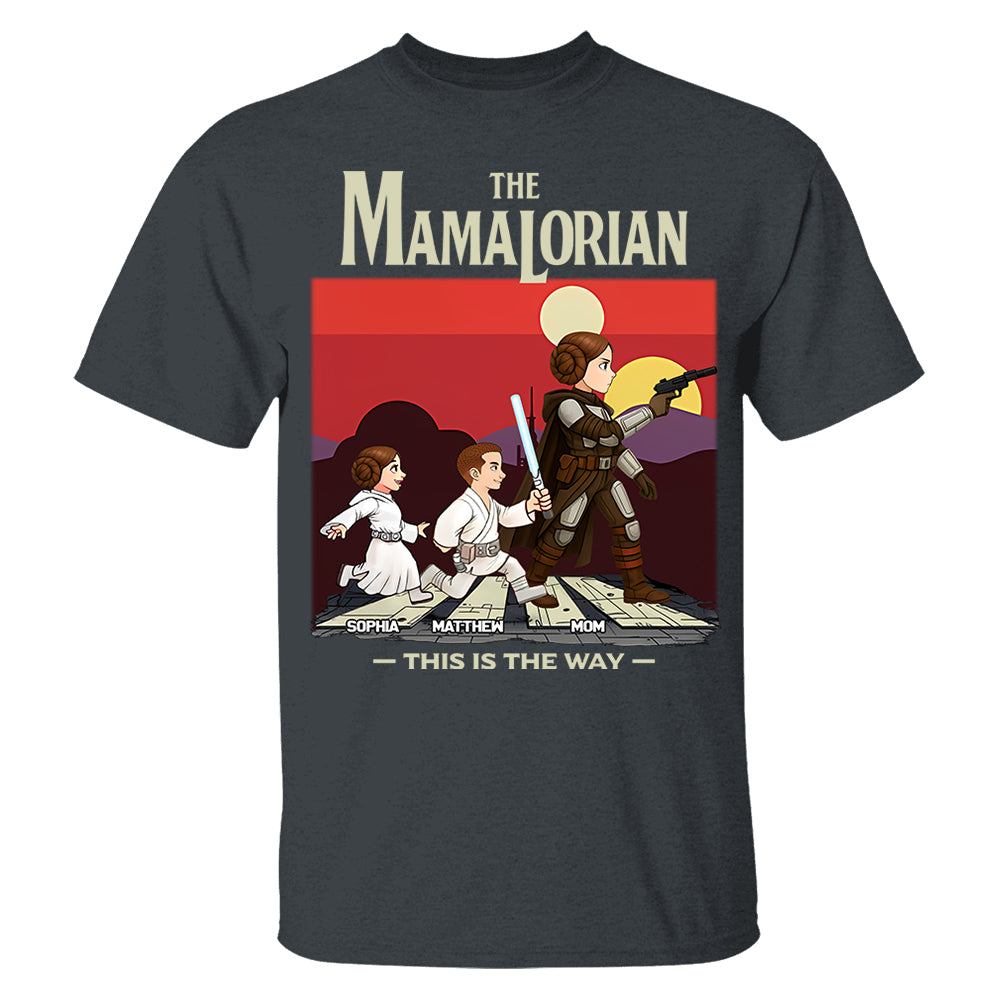 The Mamalorian This Is The Way - Personalized Shirt For Mom vr2 Do99