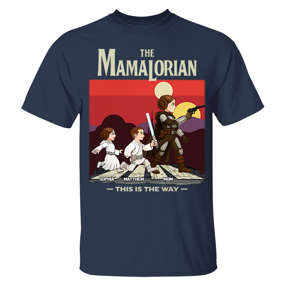The Mamalorian This Is The Way - Personalized Shirt For Mom vr2 Do99