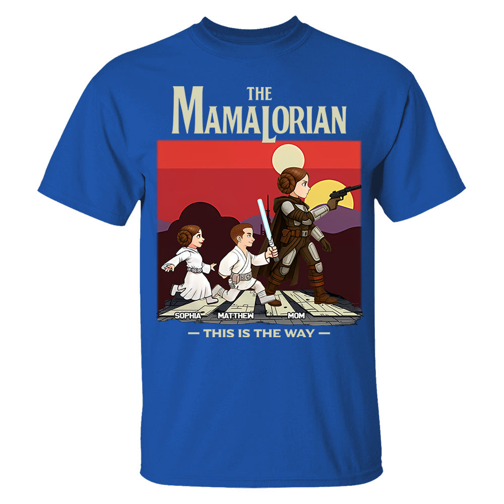 The Mamalorian This Is The Way - Personalized Shirt For Mom vr2 Do99
