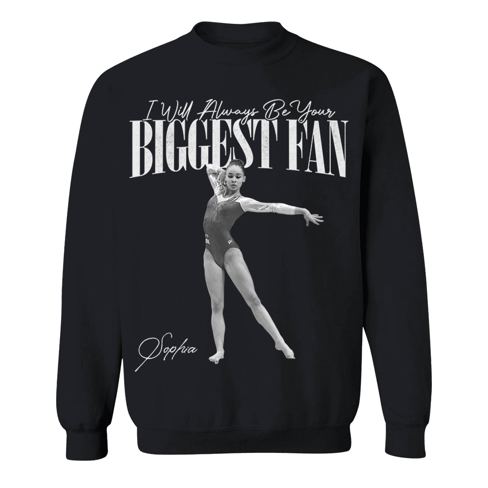 I'll Always Be Your Biggest Fan - Washed Tee Retro Bootleg Shirt For Gymnast A2110 Li29