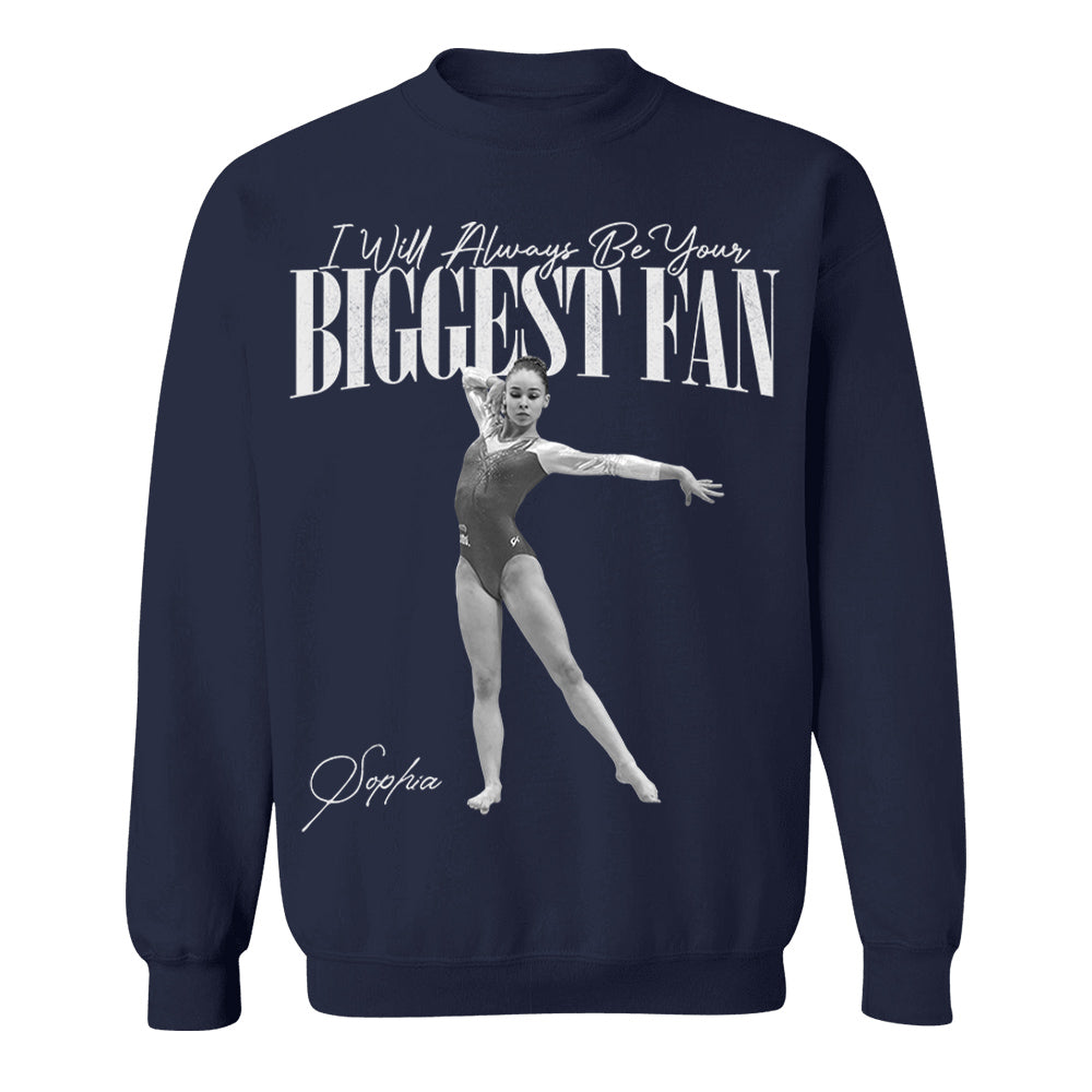 I'll Always Be Your Biggest Fan - Washed Tee Retro Bootleg Shirt For Gymnast A2110 Li29