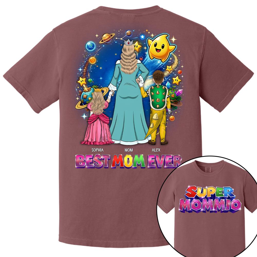 Customized Super Mamamio - Best Mama In The Universe Shirt Gift For Mom