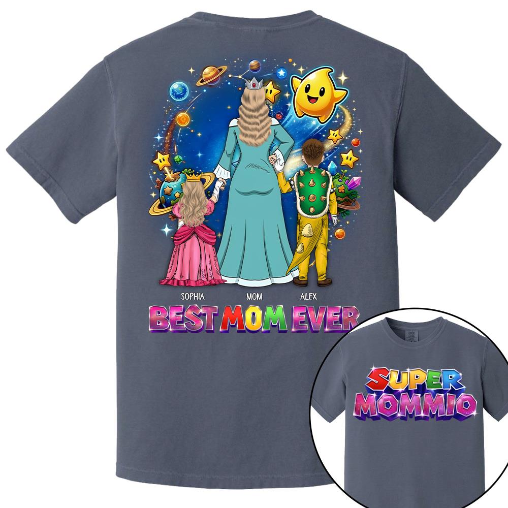Customized Super Mamamio - Best Mama In The Universe Shirt Gift For Mom