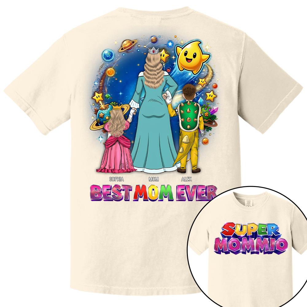 Customized Super Mamamio - Best Mama In The Universe Shirt Gift For Mom