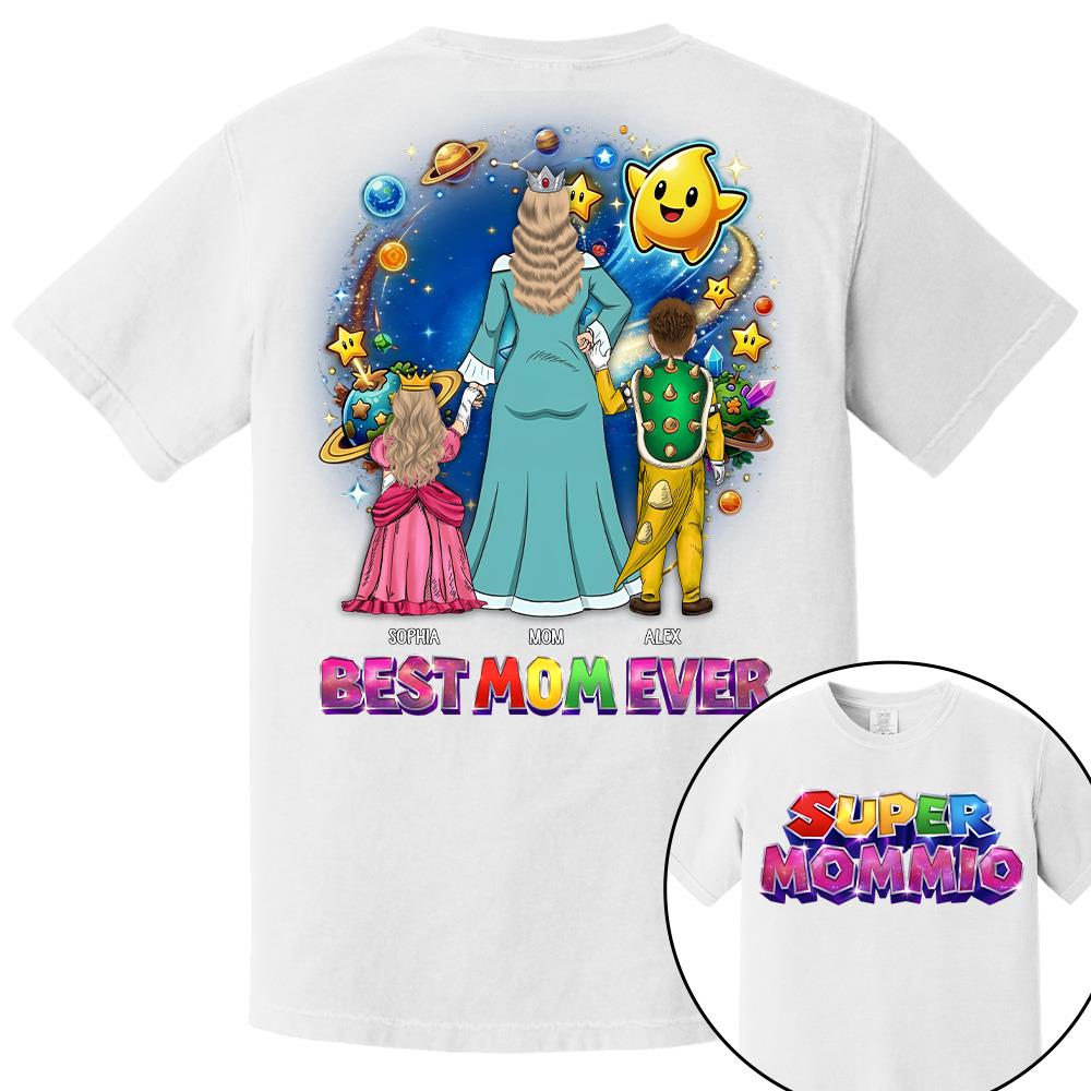 Customized Super Mamamio - Best Mama In The Universe Shirt Gift For Mom