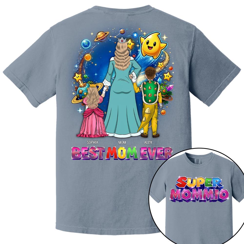 Customized Super Mamamio - Best Mama In The Universe Shirt Gift For Mom