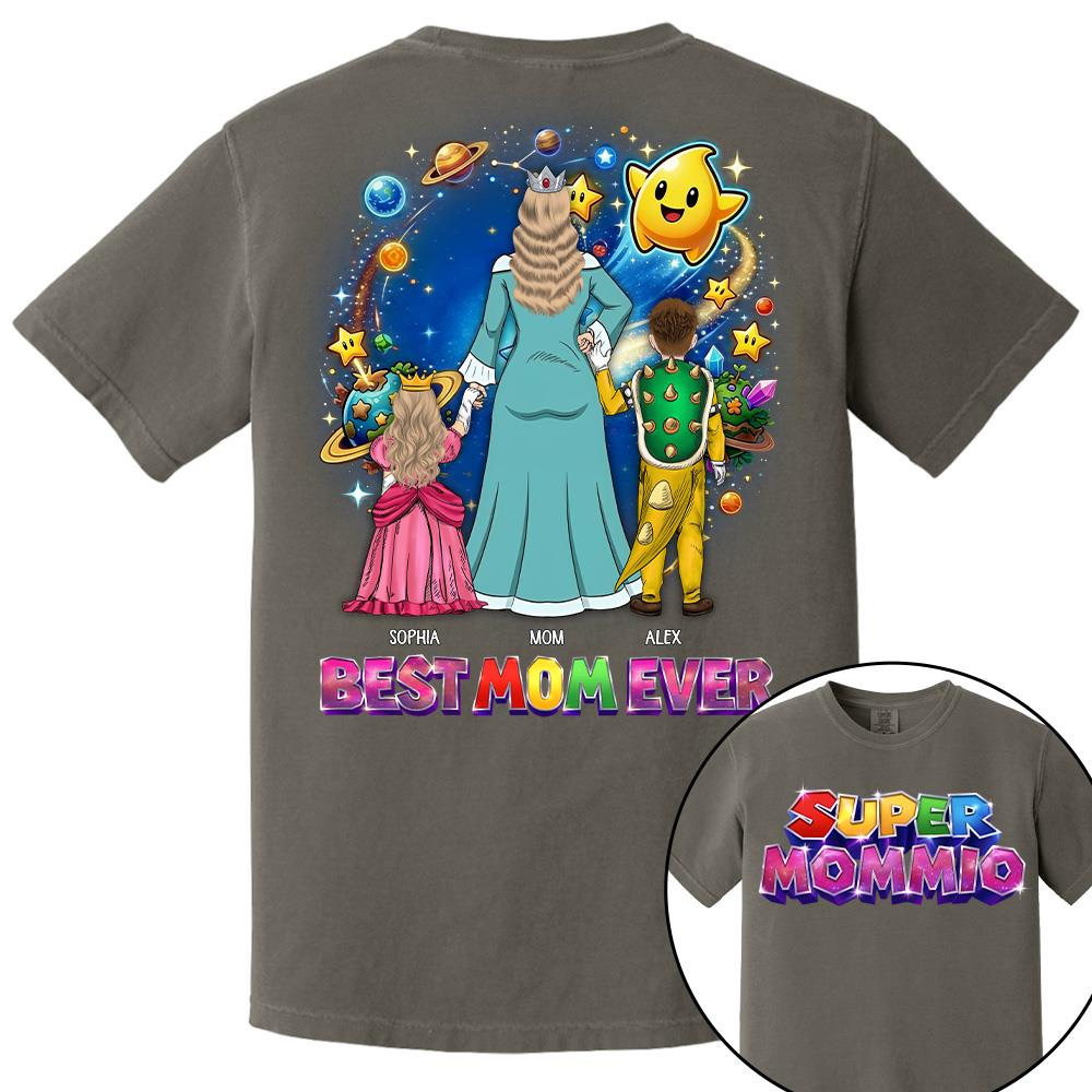 Customized Super Mamamio - Best Mama In The Universe Shirt Gift For Mom
