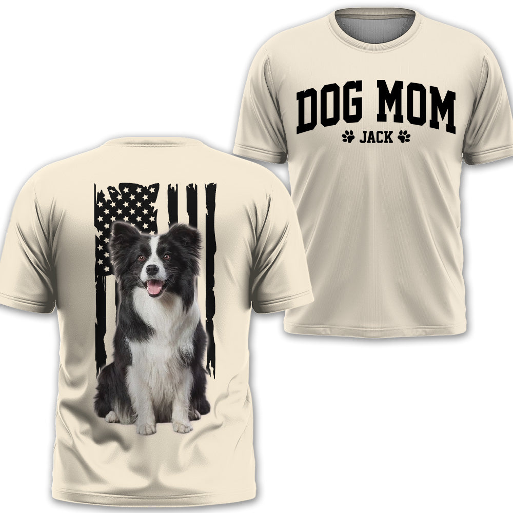 Dog Mom Just A Girl Who Loves Dogs Personalized Shirt Gift For Dog Lover T1807 T24