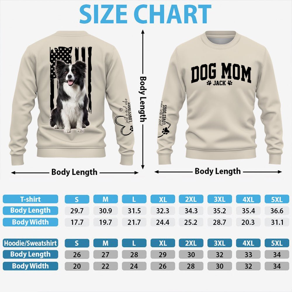 Dog Mom Just A Girl Who Loves Dogs Personalized Shirt Gift For Dog Lover T1807 T24