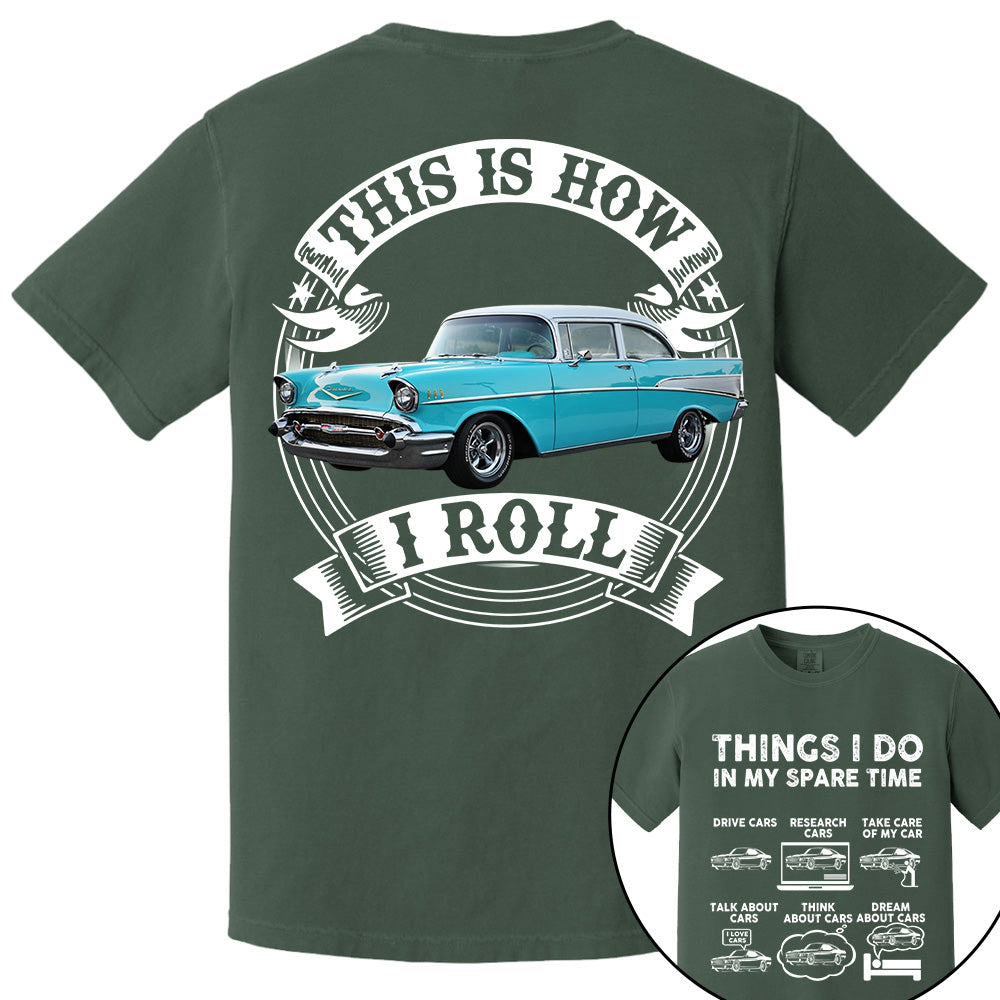 Things I Do In My Spare Time, I'm Not Old I'm Classic Funny Car Graphic Personalized Car's Photo Shirt Li29