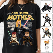I Am Their Mother Personalized Vintage Style Shirt For Mom - Mother's Day Gift T1807 T24