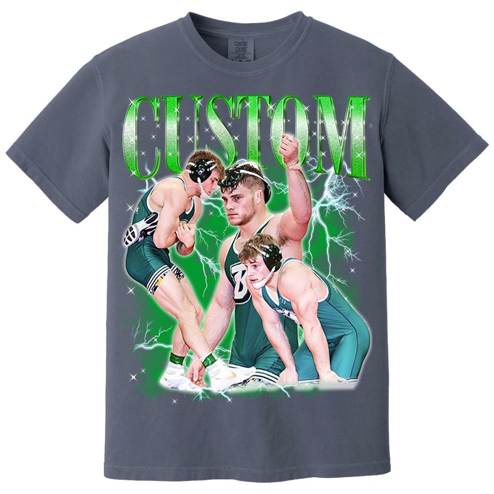 Wrestling Bootleg Shirt - Personalized Shirt Custom Text & Photos For Wrestling Lovers NA04