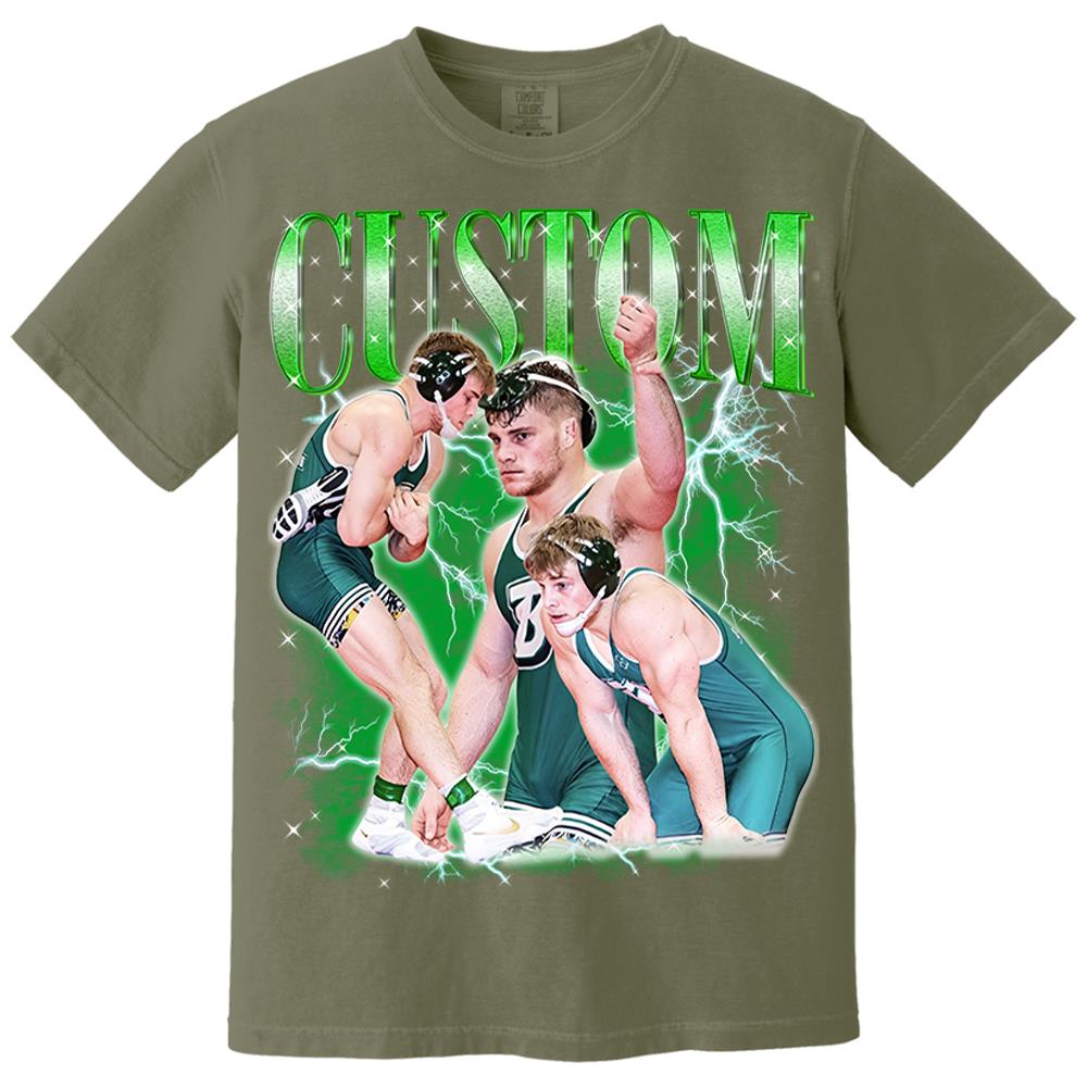 Wrestling Bootleg Shirt - Personalized Shirt Custom Text & Photos For Wrestling Lovers NA04