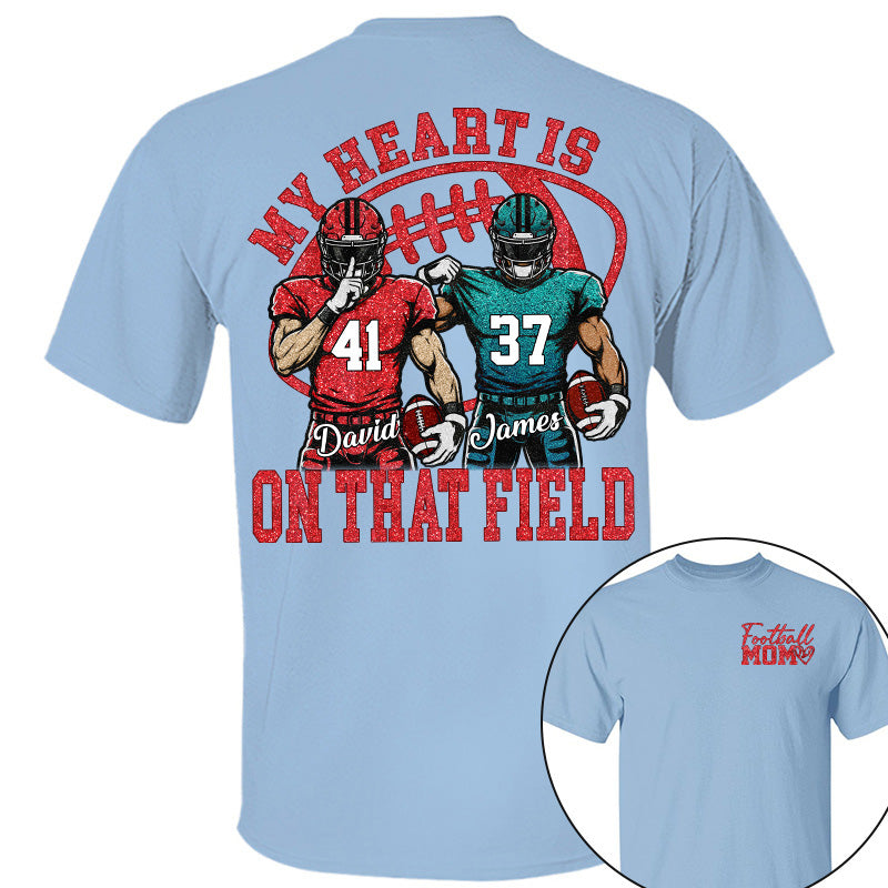 Custom Those Are My Boy 2026 Shirt, Football Mom Gift L0411 Pt99