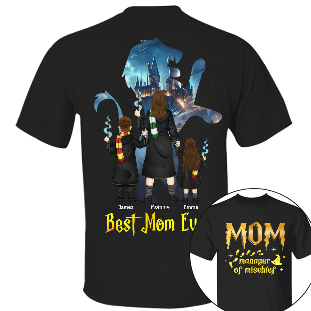 Best Mom Ever Custom Shirt For Mom, Magical Mom Shirt, Potter Mom Shirt Fantastic Mom Gift L0411 