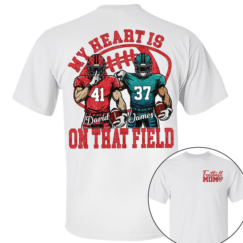 Custom Those Are My Boy 2026 Shirt, Football Mom Gift L0411 Pt99