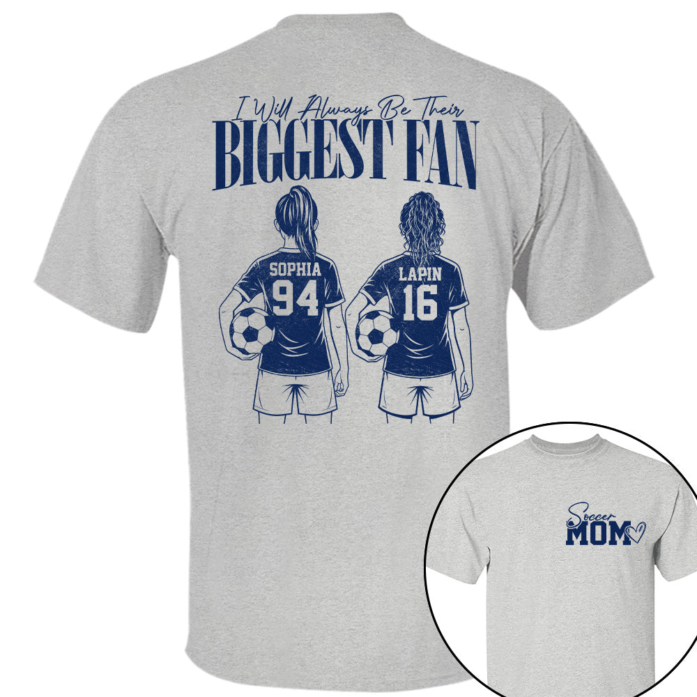 I'll Always Be Your Biggest Fan - Washed Tee Retro Bootleg Shirt For Soccer Players T24