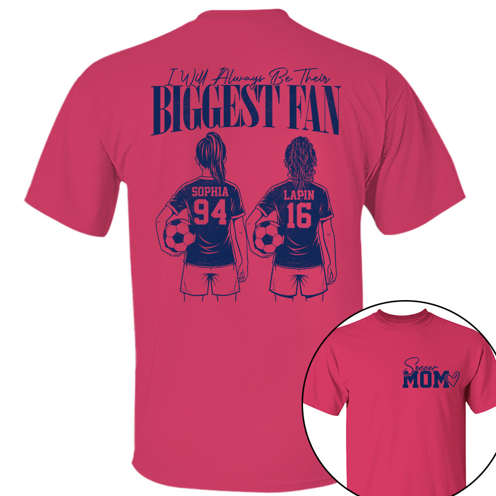 I'll Always Be Your Biggest Fan - Washed Tee Retro Bootleg Shirt For Soccer Players T24