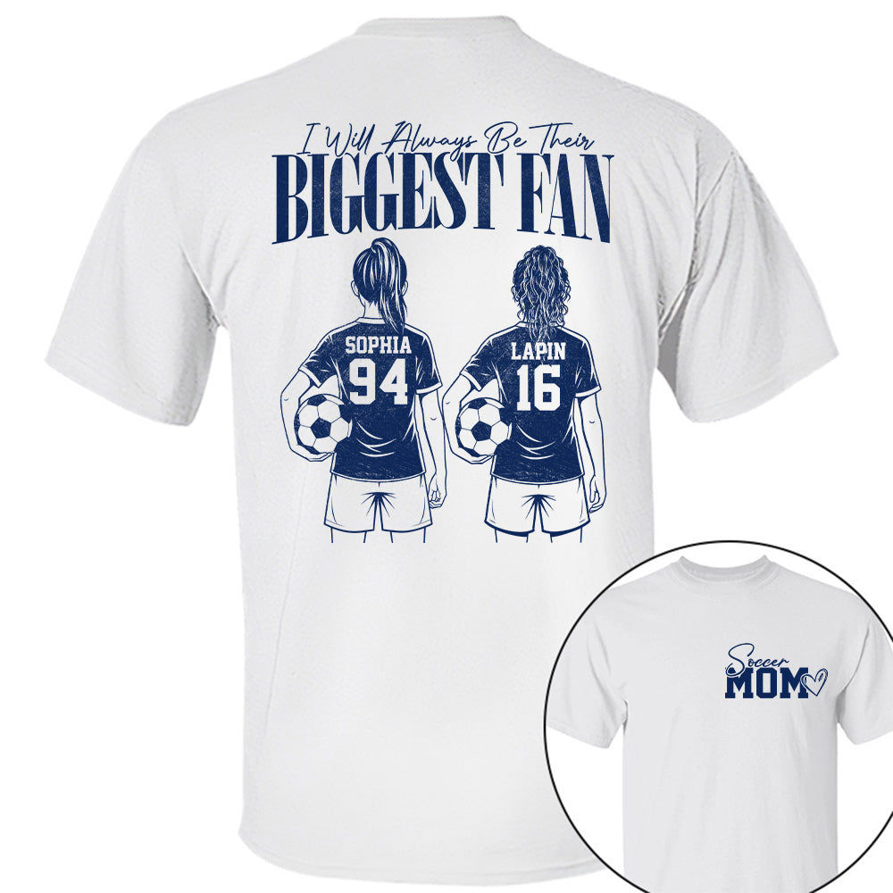 I'll Always Be Your Biggest Fan - Washed Tee Retro Bootleg Shirt For Soccer Players T24
