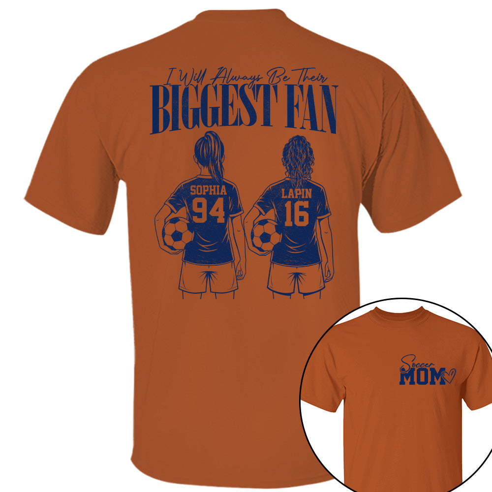 I'll Always Be Your Biggest Fan - Washed Tee Retro Bootleg Shirt For Soccer Players T24