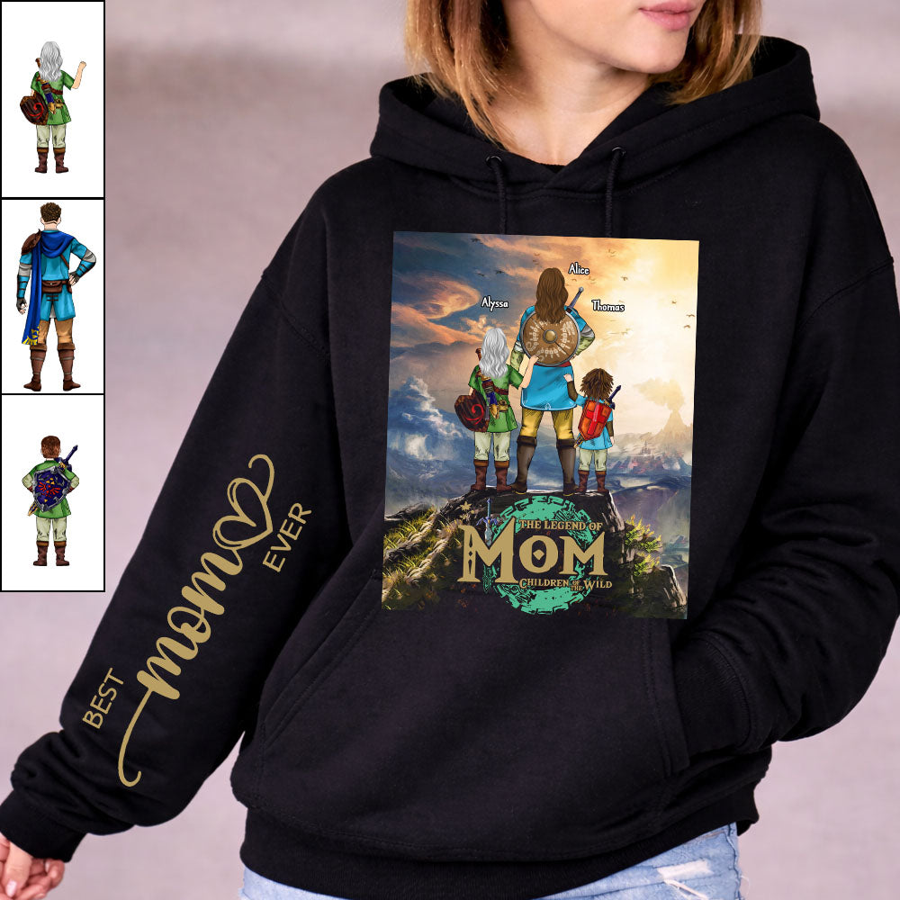 Personalized Shirt The Legend of Mom Children Of The Wild Shirt, Best Mom Ever, The Best Mom in the Kingdom Mother's 2026 MI209 Nh00