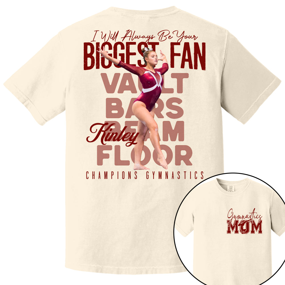 That's My Girl -Custom Photo Gymnast Shirt - Gymnastics Mom, Dad, Family Shirt Vrs2 A2110