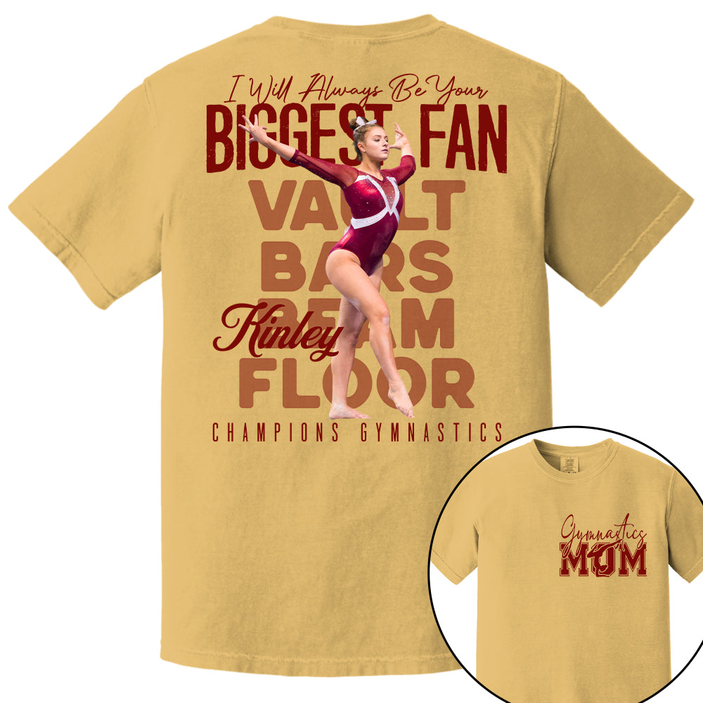 That's My Girl -Custom Photo Gymnast Shirt - Gymnastics Mom, Dad, Family Shirt Vrs2 A2110