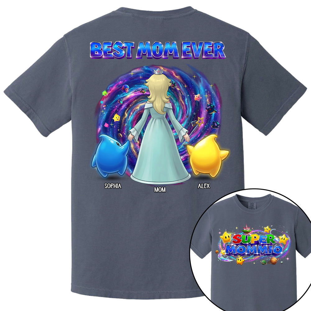 Super Mommio Galaxy Personalized Shirt, Gift For Mommy Mama L0411 T24