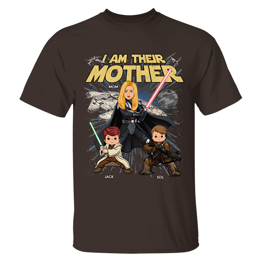 I Am Their Mother Personalized Vintage Style Shirt For Mom - Mother's Day Gift T1807 T24