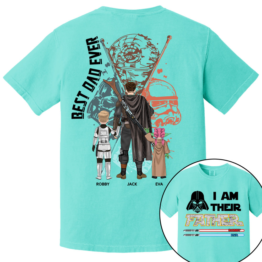 Custom I Am Their Father Shirt, Gift For Dad, Father's Day L0411 Li29