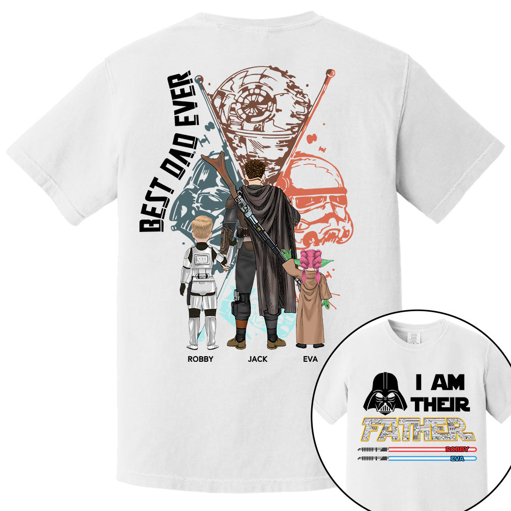Custom I Am Their Father Shirt, Gift For Dad, Father's Day L0411 Li29