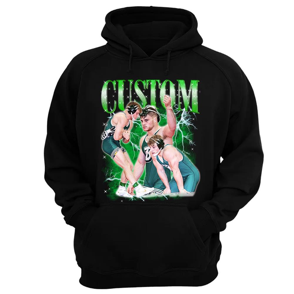 Wrestling Bootleg Shirt - Personalized Shirt Custom Text & Photos For Wrestling Lovers NA04