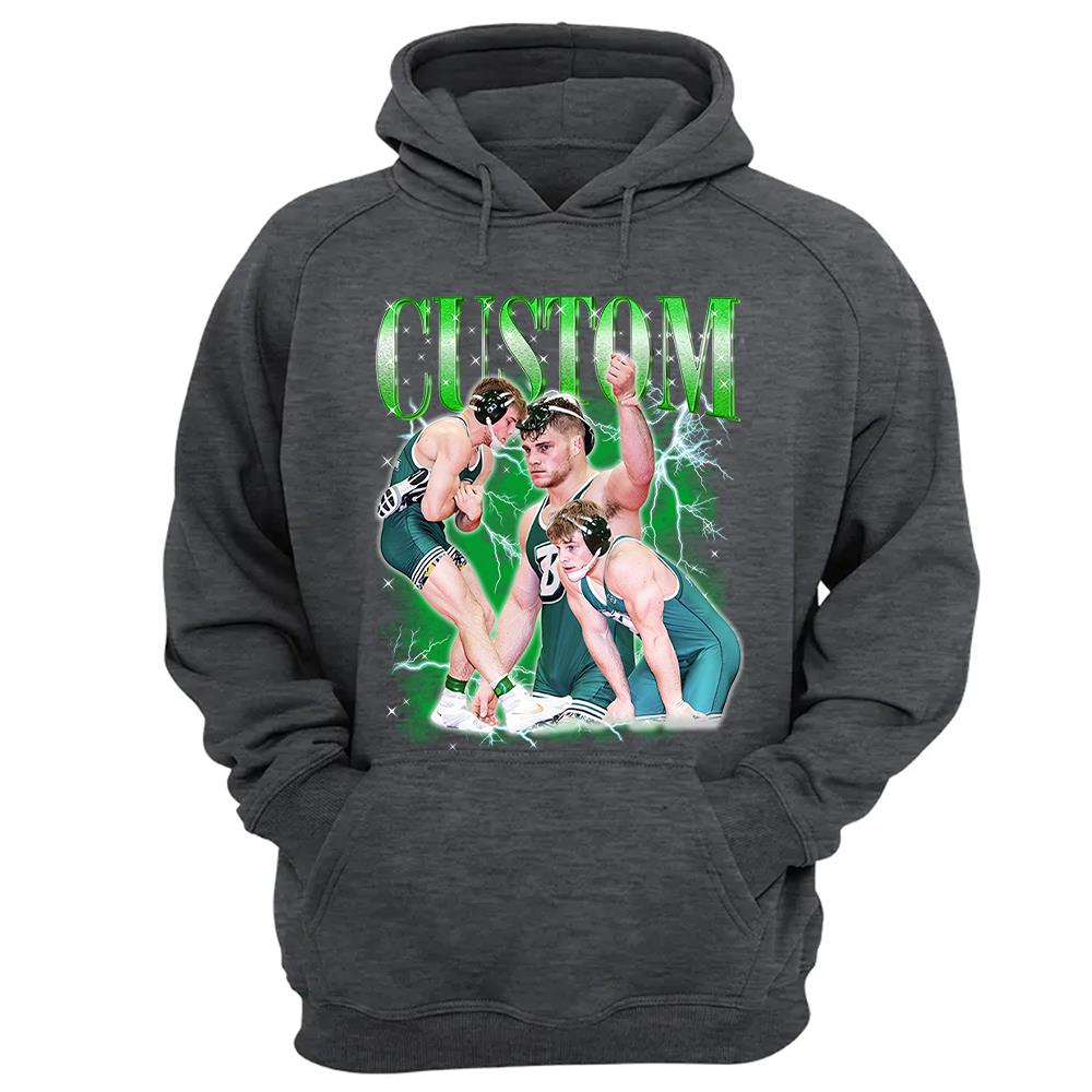 Wrestling Bootleg Shirt - Personalized Shirt Custom Text & Photos For Wrestling Lovers NA04
