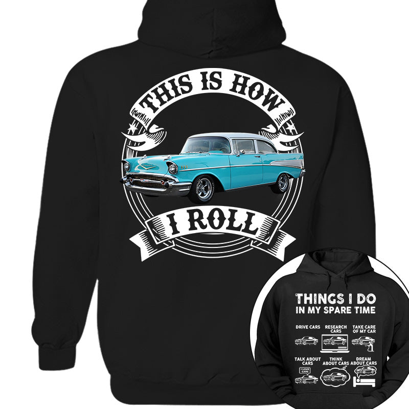Things I Do In My Spare Time, I'm Not Old I'm Classic Funny Car Graphic Personalized Car's Photo Shirt Li29