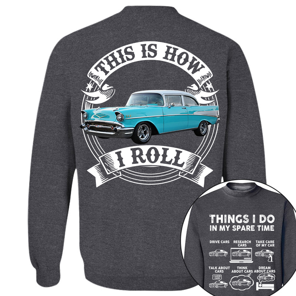Things I Do In My Spare Time, I'm Not Old I'm Classic Funny Car Graphic Personalized Car's Photo Shirt Li29