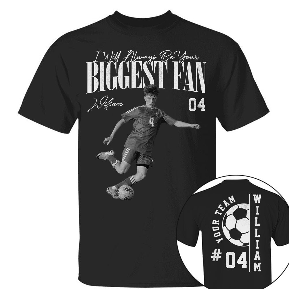 Personalized Soccer Mom Shirt - Washed Tee Retro Bootleg Shirt For Soccer Players T1807