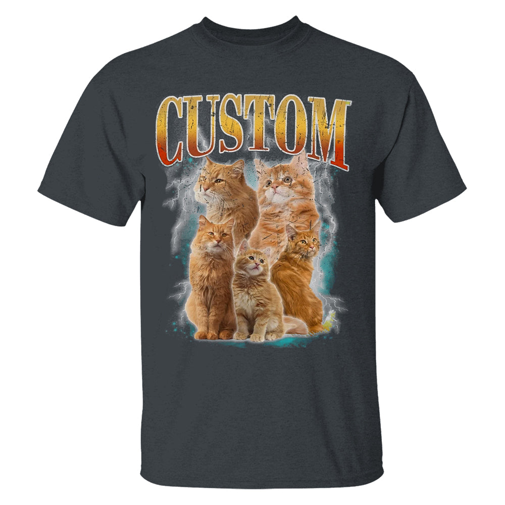 Kids Custom Pet Vintage Shirt Comfort Colors Dog Shirt Cat Personalized Bootleg Tees