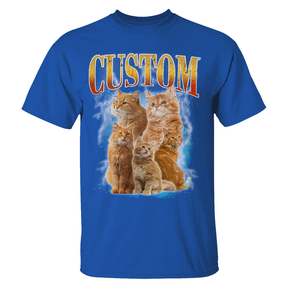Kids Custom Pet Vintage Shirt Comfort Colors Dog Shirt Cat Personalized Bootleg Tees