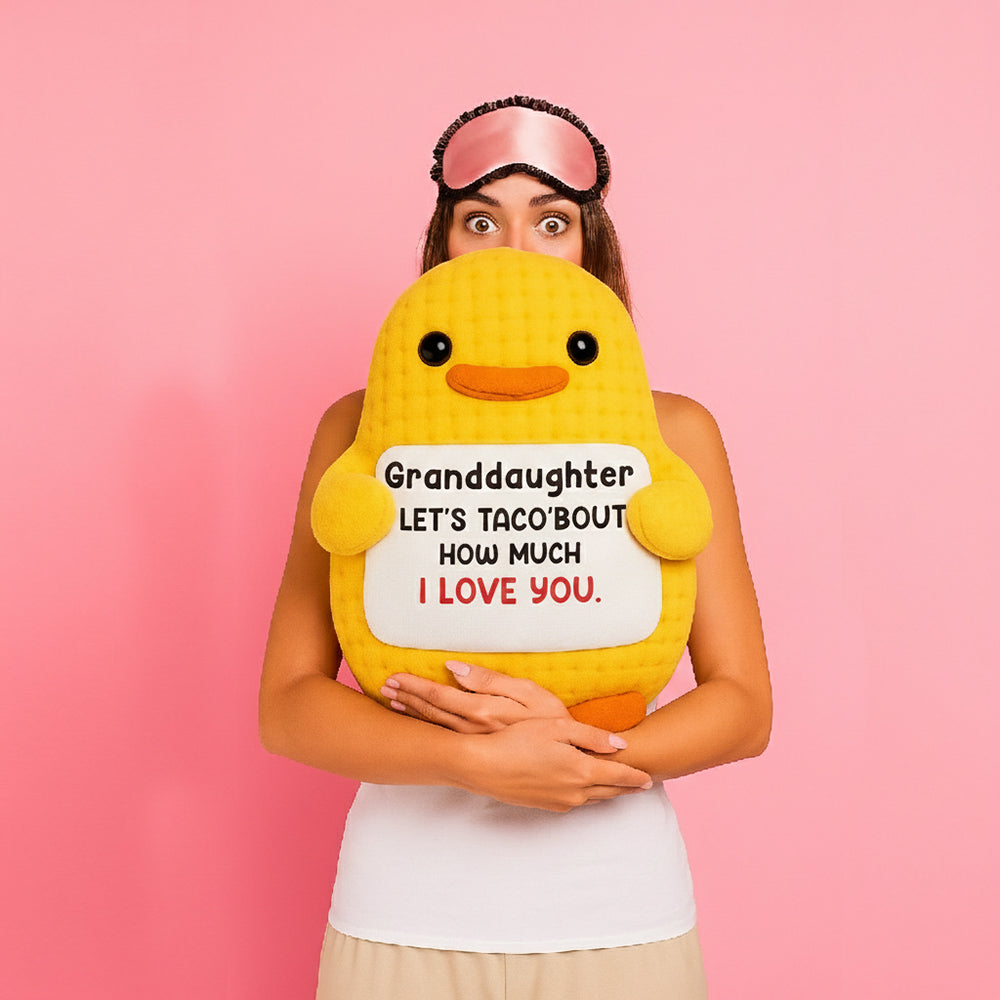 Emotional Positive Inspirational Support Small Funny Gag Crochet Duck Pickle Birthday Xmas for Men for Coworker Boss Colleges Her Him Friend TH23